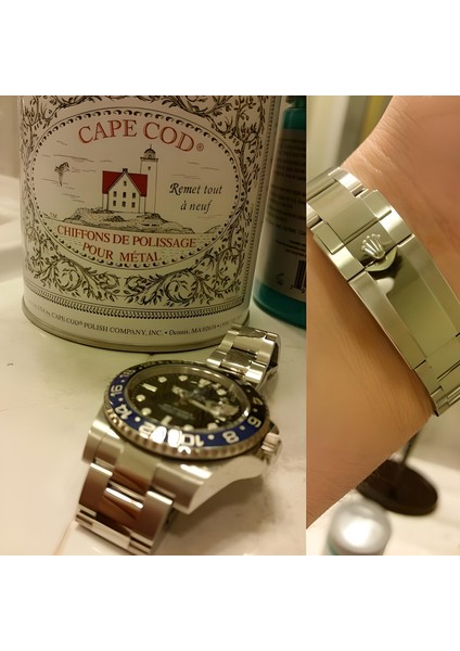 Saat, Takı ve Aksesuar Parlatma ve Bakım Seti - Capecod KUTU(12Lİ) & Atkılı Fırça