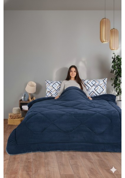 Diamond Lüx Wellsoft Çift Kişilik Çift Taraflı Yorgan + Yastık Kılıfı, Uyku, Çeyiz Seti fiyatları