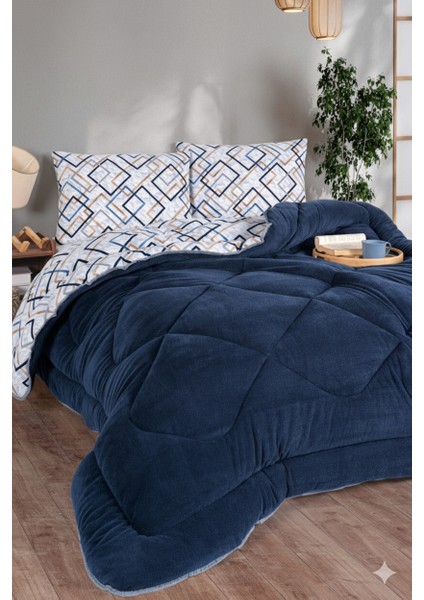 Diamond Lüx Wellsoft Çift Kişilik Çift Taraflı Yorgan + Yastık Kılıfı, Uyku, Çeyiz Seti modelleri