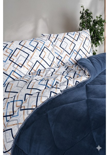 Diamond Lüx Wellsoft Çift Kişilik Çift Taraflı Yorgan + Yastık Kılıfı, Uyku, Çeyiz Seti fırsatları