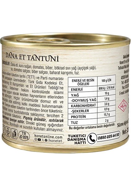 Dana Et Tantuni 4X200 gr Eko Paket fiyatları