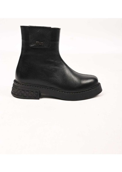 Bağcıksız Fermuarlı Termo Taban Hakiki Deri Casual Bot 335-004-15 Kadın Bot indirimleri