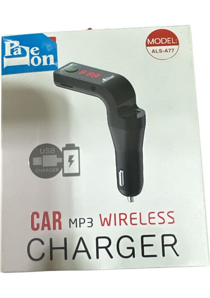 Bluetooth’lu Araç Mp3 Çalar & Çakmaklık Wireless Fm Transmitter – USB Şar fiyatları