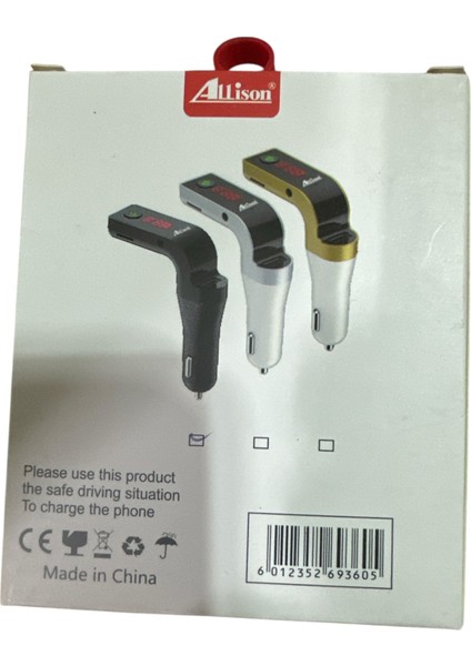 Bluetooth’lu Araç Mp3 Çalar & Çakmaklık Wireless Fm Transmitter – USB Şar modelleri