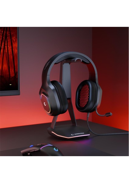 Rampage RM-K90 Vector Siyah Rgb LED Type-C Gaming Mikrofonlu Oyuncu Kulaklığı fiyatları