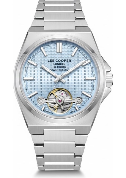 Erkek Kol Saati Gümüş Renk, Mavi Kadran - Otomatik, 2 Yıl Garantili