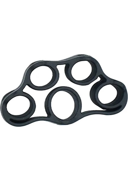 Silikon El-Parmak Egzersiz Lastiği Sert Direnç Siyah Renk fiyatları