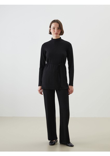 Yeni Sezon Dik Yaka Dokulu Kadın Tunik fiyatları