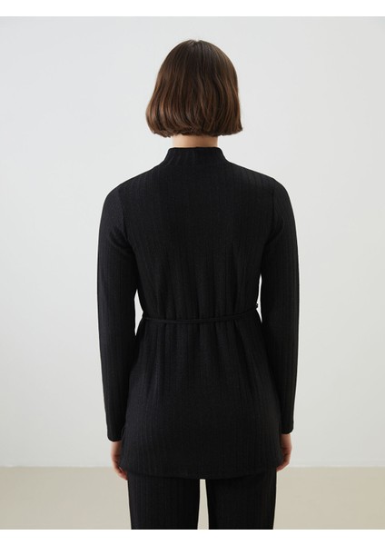 Yeni Sezon Dik Yaka Dokulu Kadın Tunik fırsatları