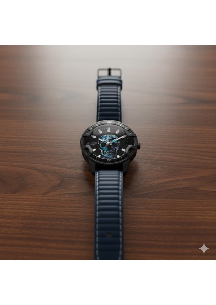 Erkek Kol Saati Siyah Renk, Siyah Kadran - Şık Deri Kordon, 2 Yıl Garantili fiyatları