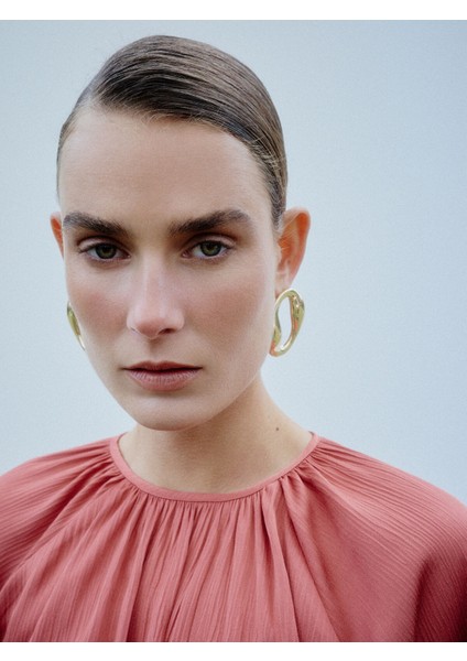 Yeni Sezon Bisiklet Yaka Dokulu Kadın Tunik fiyatları