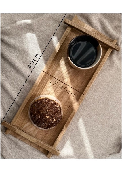 Masif Meşe Servis Tepsisi 17.40X40CM fırsatları