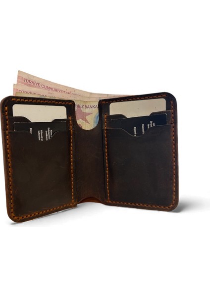 Tartus El Yapımı Hakiki Gerçek Deri Erkek Klasik Taba Renk Cüzdan fiyatları