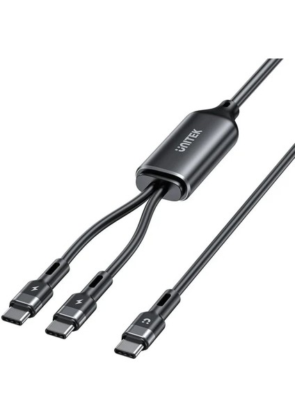 Unıtek 2in1 Type-C Hızlı Şarj Kablo C14146ABK01 modelleri