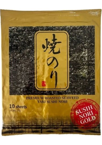 Yaki Nori Sushi Yosunu 10 Yaprak modelleri