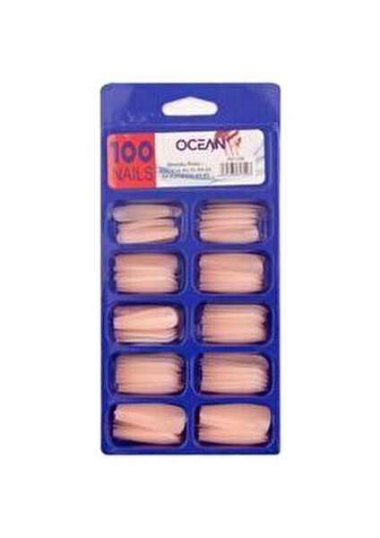 Balerin Protez Takma Tırnak 100 Adet Doğal Renkli Profesyonel Kalite modelleri