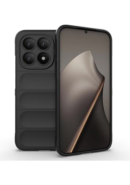 Xiaomi 15T Kılıf Esnek Tpu Oyuklu Arka Yüzey Tasarımlı Etnik Silikon Kapak