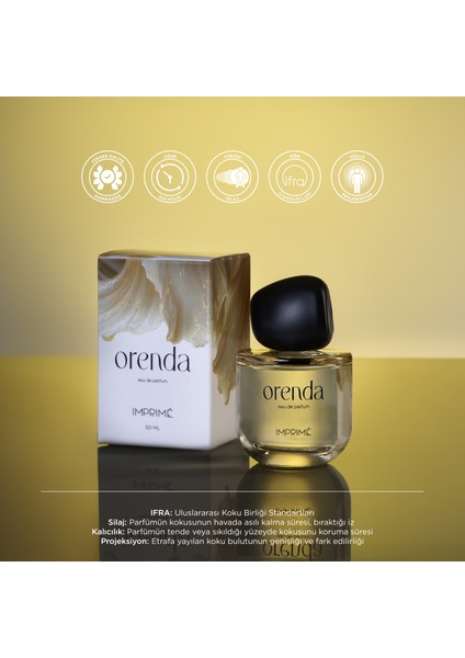 Orenda Edp Kadın Parfüm 50ML | Aromatik & Gurman | Vanilya, Kakao, Portakal, Bergamot, Lavanta fırsatları