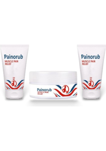 Muscle Pain-Relief Cream 50 ml / Ağrı Gidermeye Yardımcı Teskin Krem 3'lü Paket