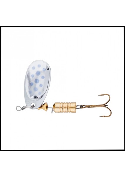 Uyguna-Yakala Gümüş Mavi - 7g -Alabalık/turna/levrek Olta Kaşığı Döner Kaşık -KAS.730