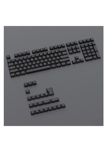131 Tuş Keycaps Abs Tuş Takımı Yan Tuş Harf Mekanik Klavye Keycaps