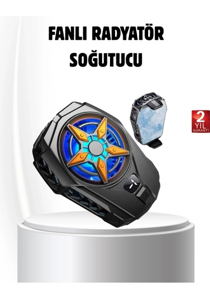 Oyun Telefonu Soğutucu Fan – Şarjlı, Sessiz ve Kompakt Mobil Soğutma Cihazı