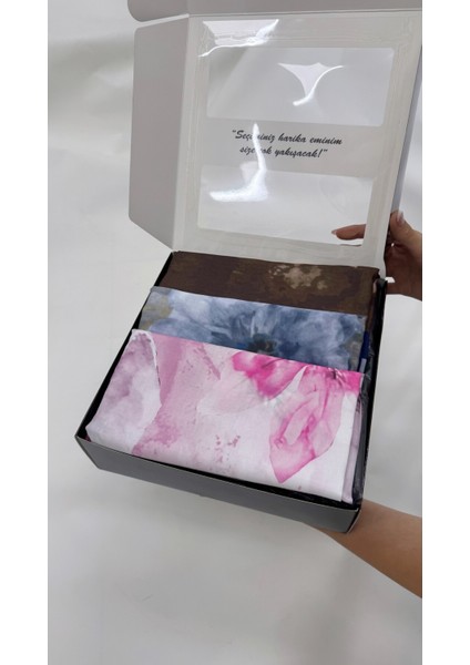 Pamuk Soft Şal Seti 3lü Kutulu Pamuk Soft Şal Hediye Seti fiyatları