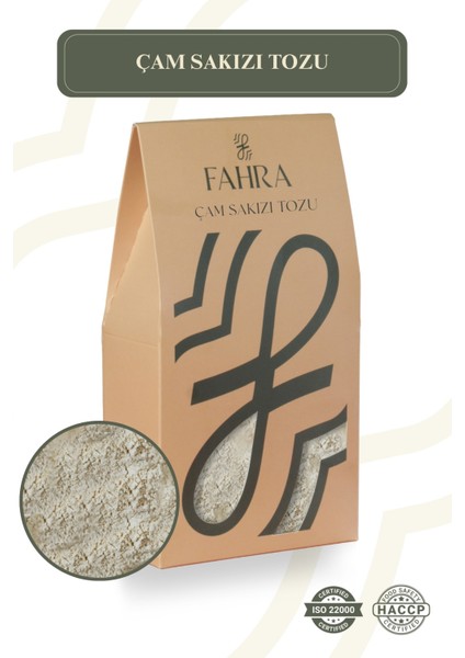 Doğal Çam Sakızı Tozu 250G – Geleneksel Saf Form