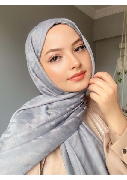 Kazayağı Desen Ipeksi Jakar Şal
