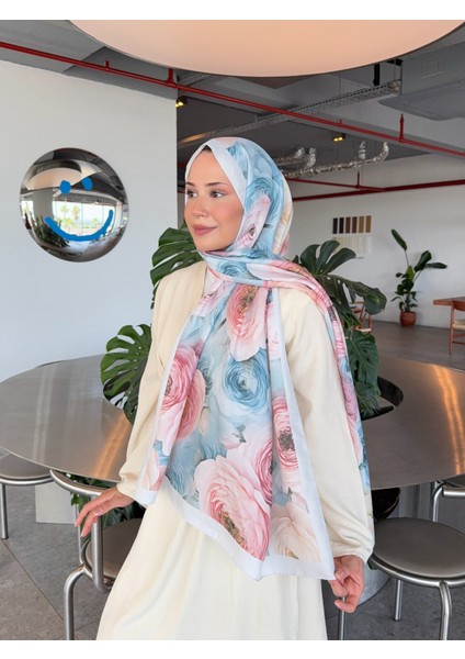 Desenli Pamuk Soft Şal Ilham Serisi Bebek Mavi Pembe PS90 fiyatları