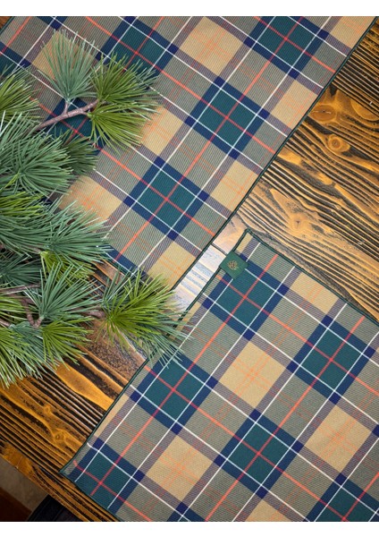 Ekose 2li Amerikan Servis 35 x 50 cm Yılbaşı Davet Yeni Yıl fiyatları