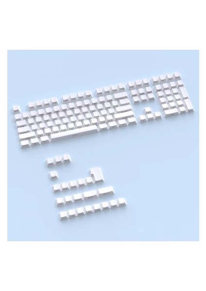 131 Tuş Keycaps Abs Tuş Takımı Yan Tuş Harf Mekanik Klavye Keycaps indirimleri