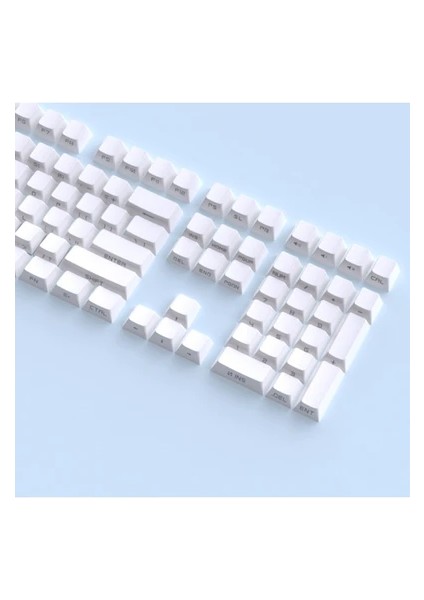 131 Tuş Keycaps Abs Tuş Takımı Yan Tuş Harf Mekanik Klavye Keycaps