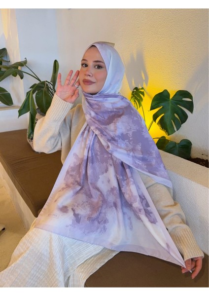 Desenli Pamuk Soft Şal Ilham Serisi Degrade Şal PS132