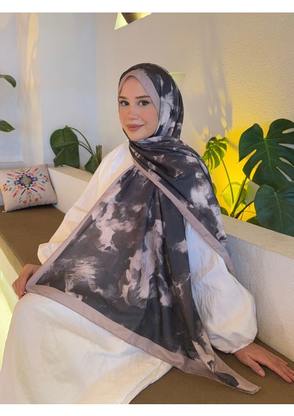 Desenli Pamuk Soft Şal Mena Serisi modelleri