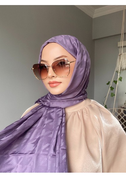 Kazayağı Desen Ipeksi Jakar Şal