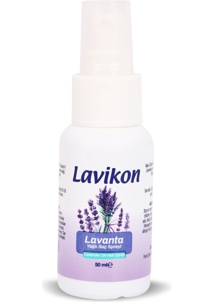 Lavikon Lavanta Yağlı Saç Spreyi 50 Ml. 1 Adet modelleri