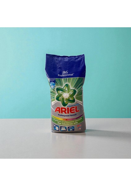 Professional Aqua Pudra Parlak Renkler 10 kg Toz Çamaşır Deterjanı 67 Yıkama