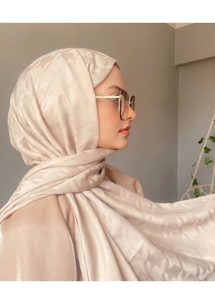 Kazayağı Desen Ipeksi Jakar Şal