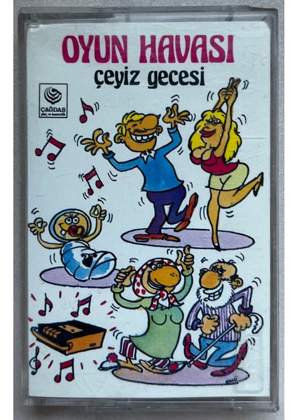 Oyun Havası Çeyiz Gecesi Kaset (Orijinal Dönem Kağıt Baskı Kaset)