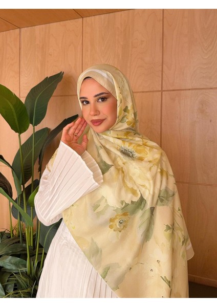 Desenli Pamuk Soft Şal Cesur Serisi