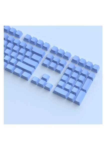 131 Tuş Keycaps Abs Tuş Takımı Yan Tuş Harf Mekanik Klavye Keycaps fırsatları