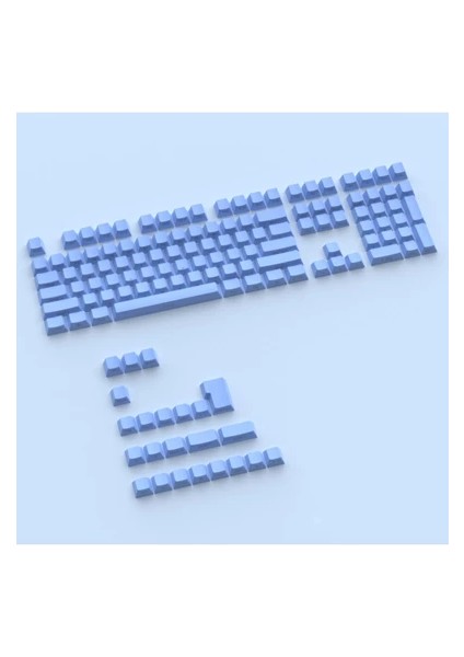 131 Tuş Keycaps Abs Tuş Takımı Yan Tuş Harf Mekanik Klavye Keycaps indirimleri