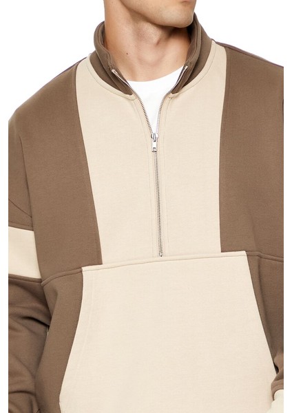 Yarım Yaka Sweatshirt modelleri