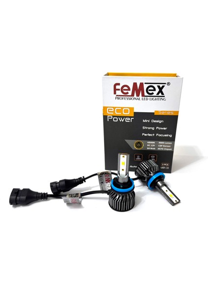 Opel Corsa E Araçlar Için LED Xenon Sis Far Aydınlatma Ampulu Femex Eco Power H11 fiyatları