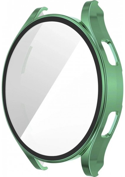 Watch 5 40MM Wall Camlı Kasa Ekran Koruyucu - Koyu Yeşil