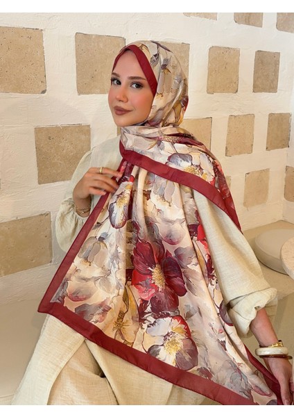 Desenli Pamuk Soft Şal Ilham Serisi PS33