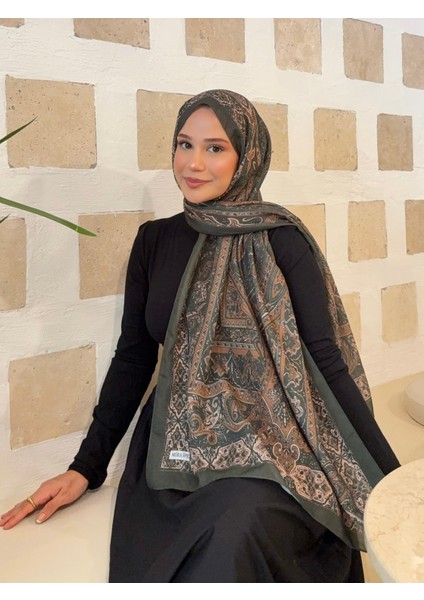 Retro Desenli Pamuk Şal Kadın Ps8 fırsatları