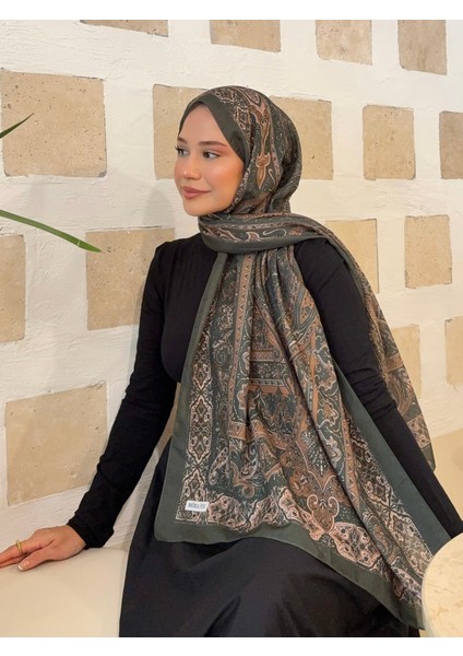 Retro Desenli Pamuk Şal Kadın Ps8 indirimleri