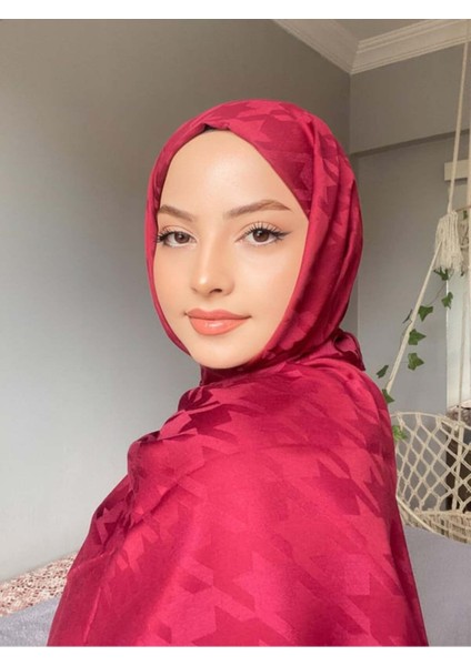 Kazayağı Desen Ipeksi Jakar Şal